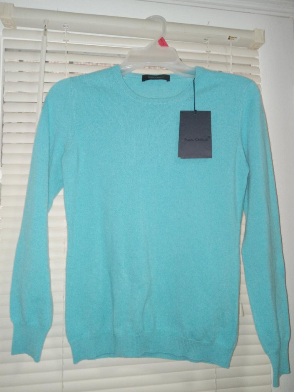 100% Cashmere Piazza Castello Top